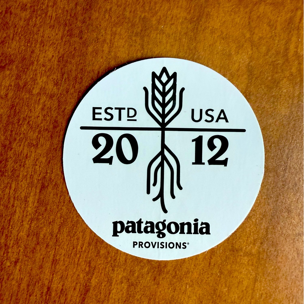 Patagonia Provisions sticker